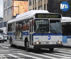 Puzzle Αστικά λεωφορεία της Νέας Υόρκης
